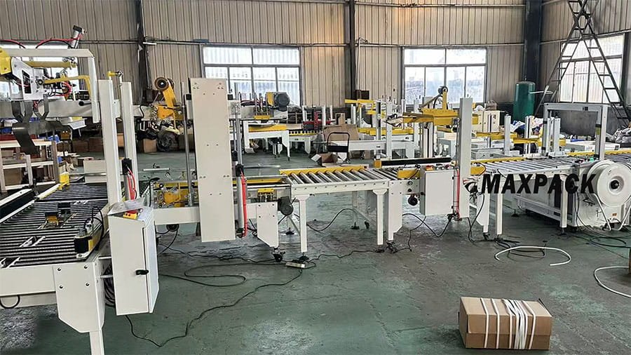 Carton Sealing & Strapping Line